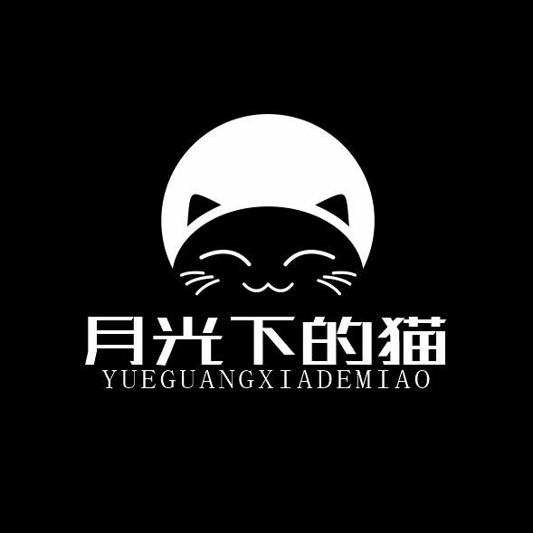 月光下的猫