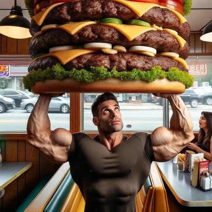 @MUSCLE BURGER🍔