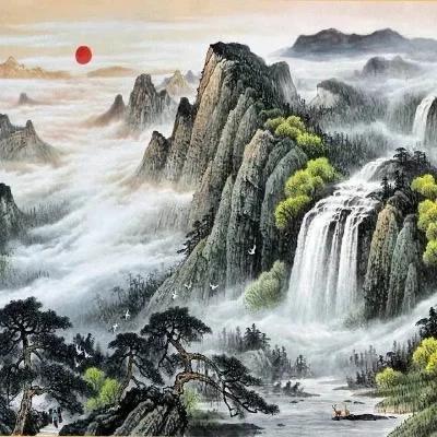 灵山，，居士