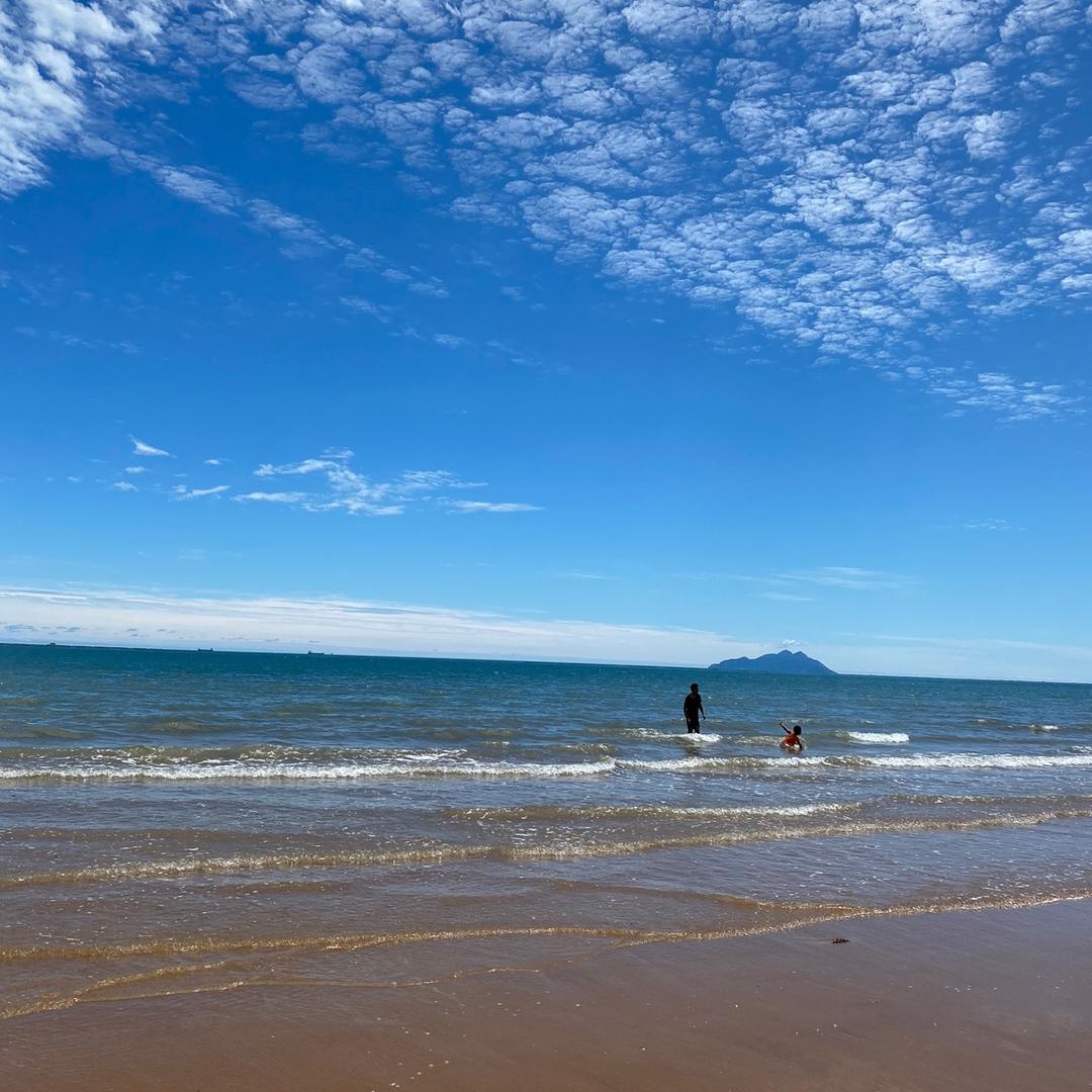 海边二妮赶海
