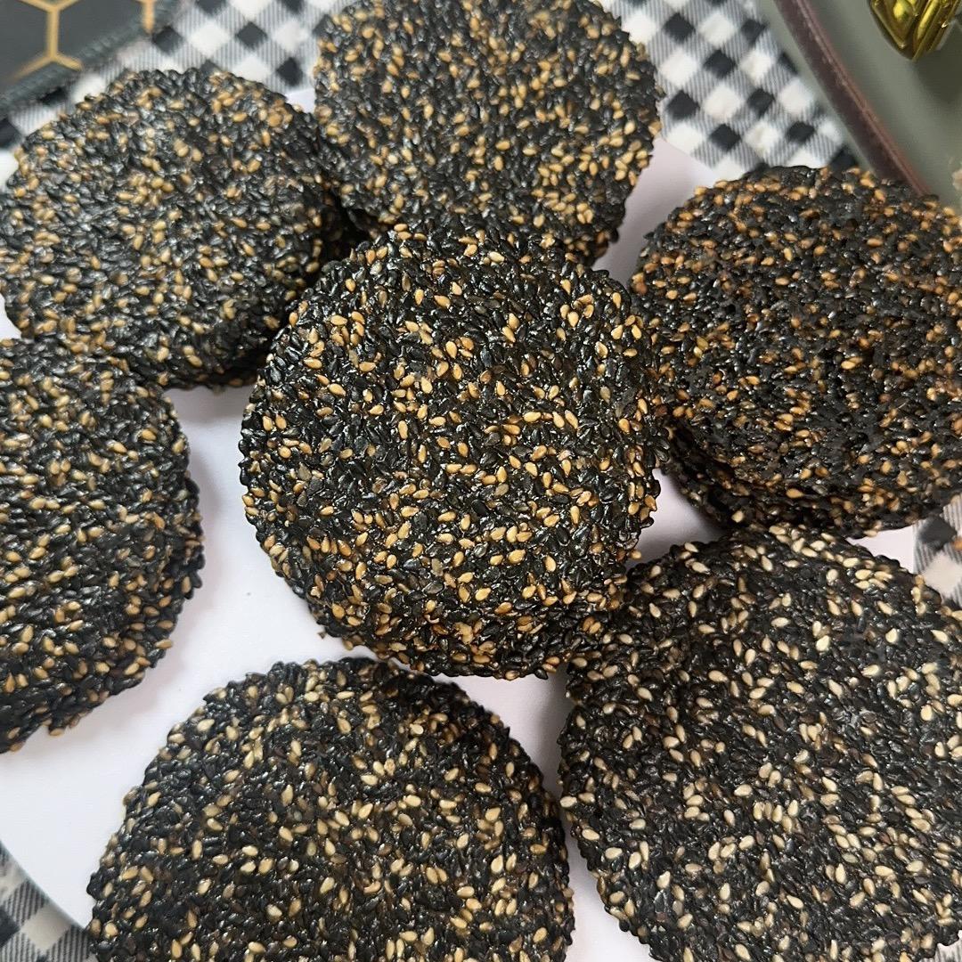 五黑芝麻饼