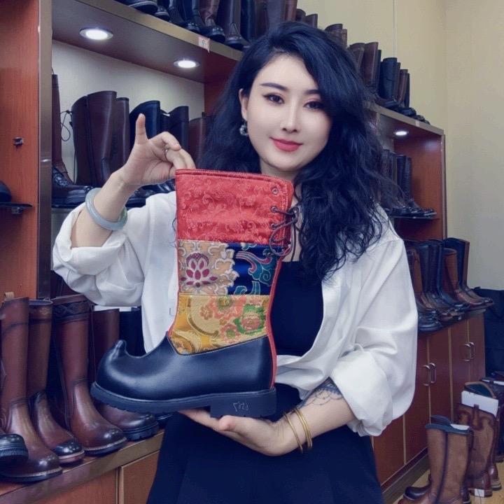 铁脚西藏靴子
