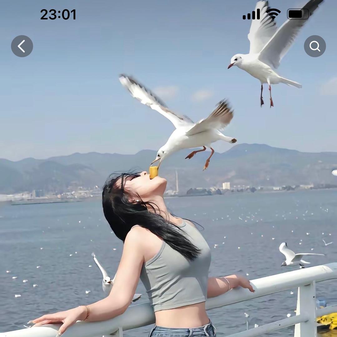 转身以后