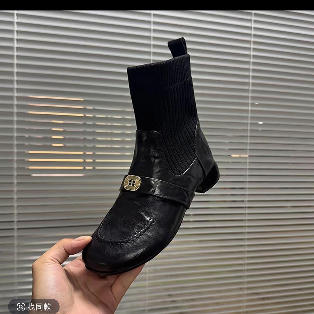 手工真皮女鞋