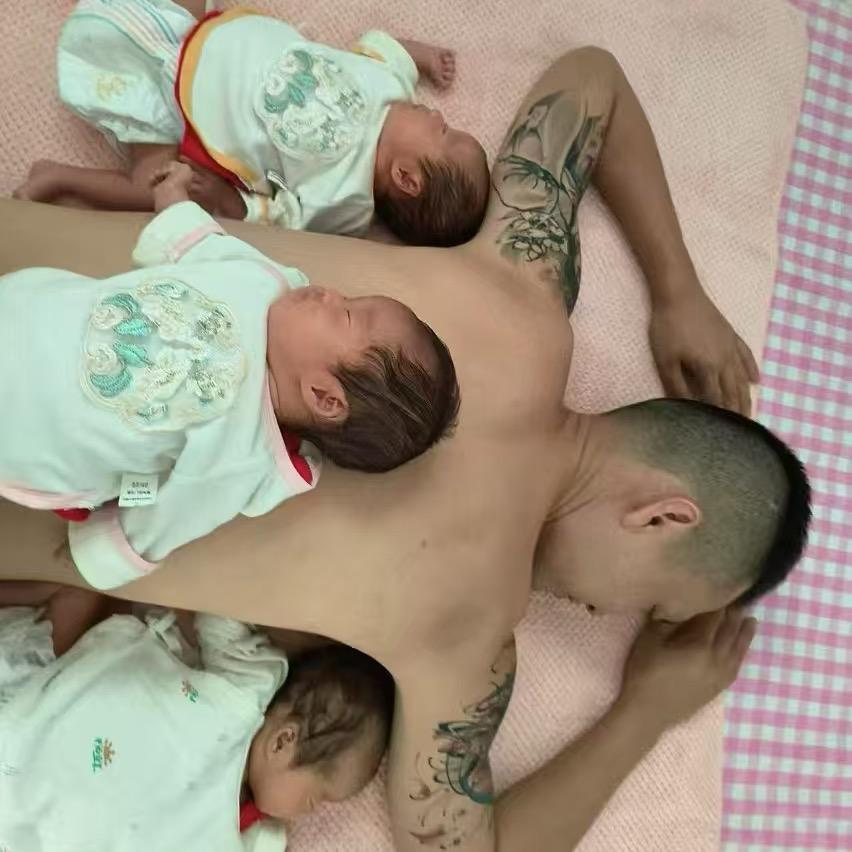 小魏有五个宝（三胞胎）