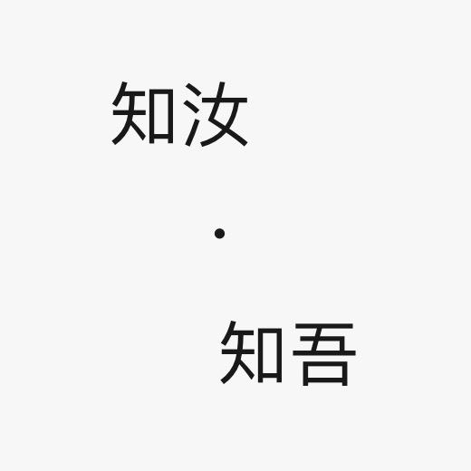知汝•知吾📖