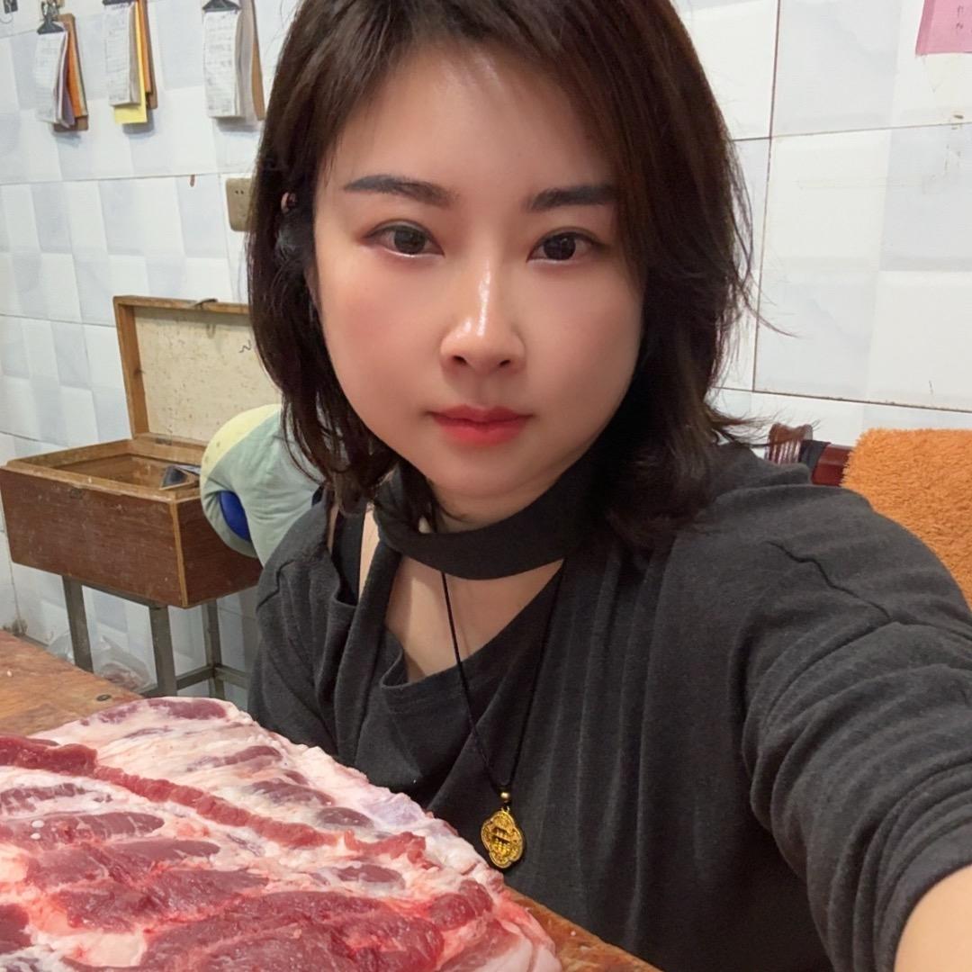 卖猪肉🥩小姐姐