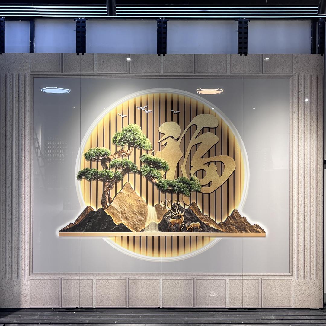 汉家匠瓷砖影壁墙定制