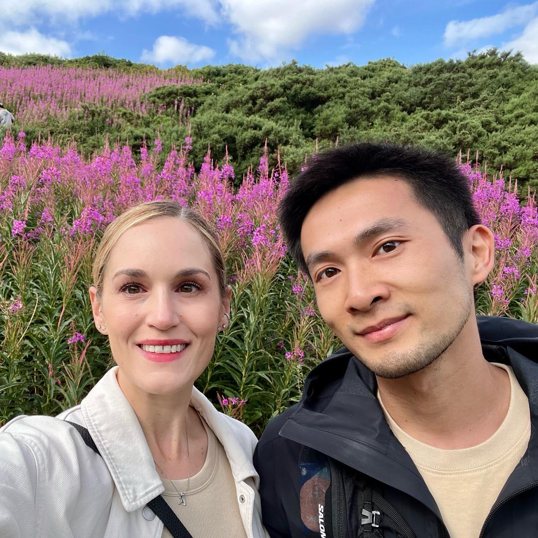中美夫妻莎莎和盖文