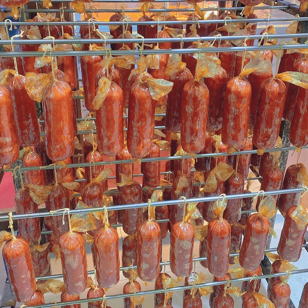 鲜佰味果木烤肠