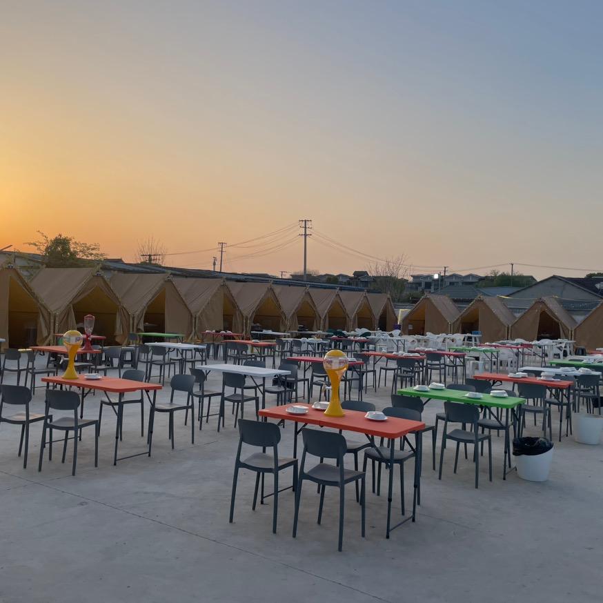 露天烧烤大排档