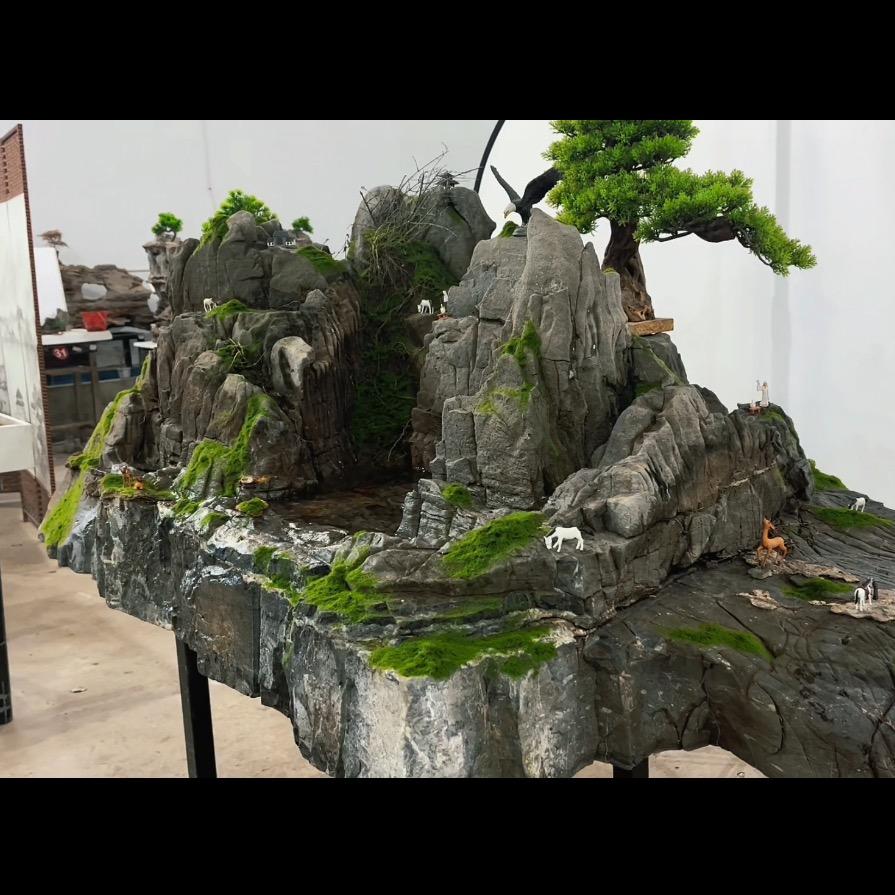 晨阳太行山奇石