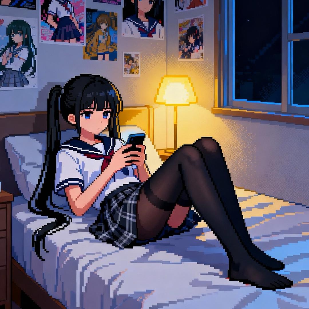 月关像素漫画