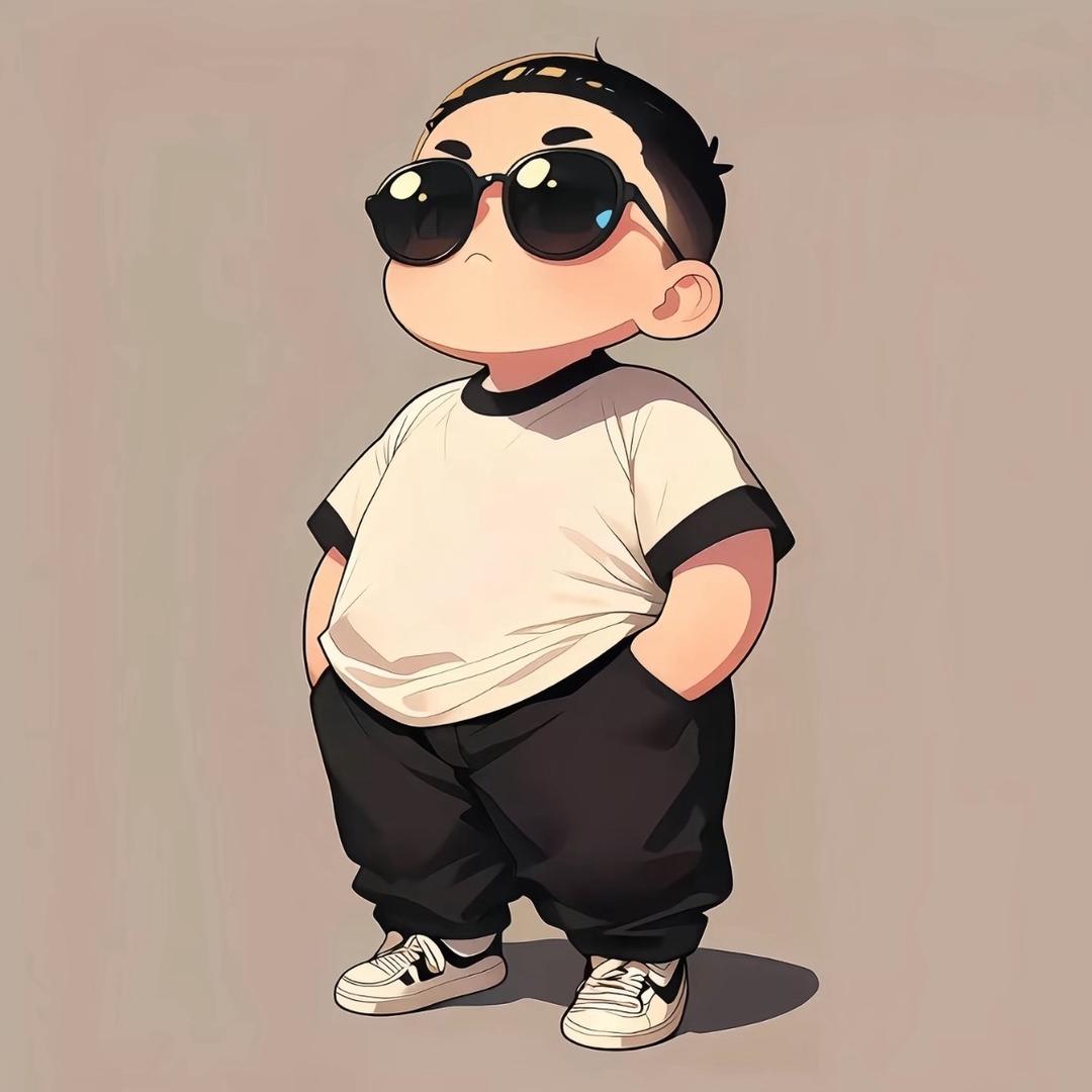 胖嘟嘟的后生仔。