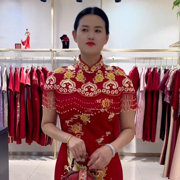 京羽裳（锦绣妃）高端旗袍礼服（出售—租赁