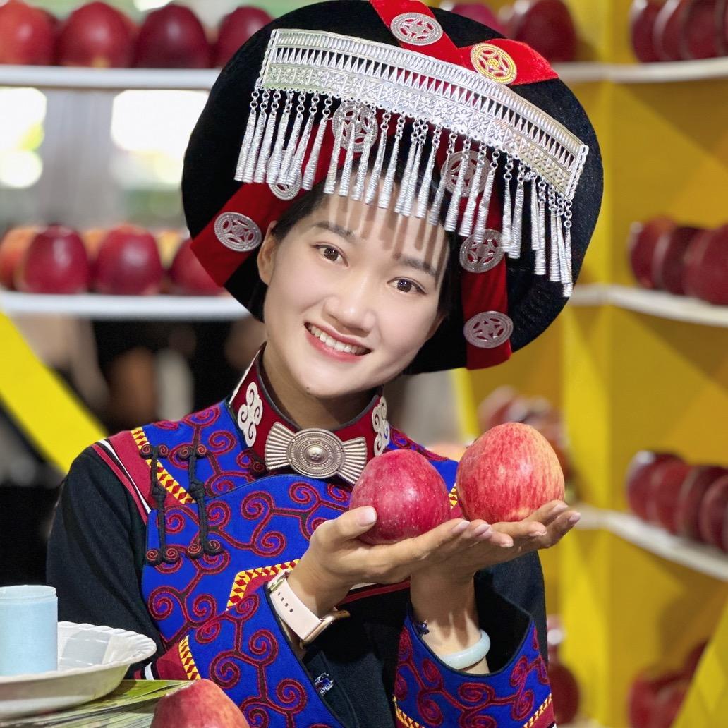 高丽《昭通鲁甸浩丰嘎嘣脆苹果直营》