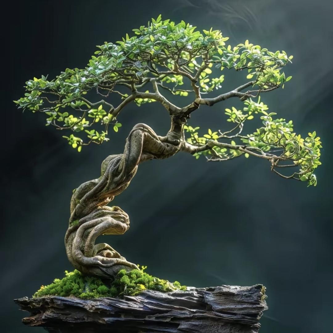 岚林老桩盆景