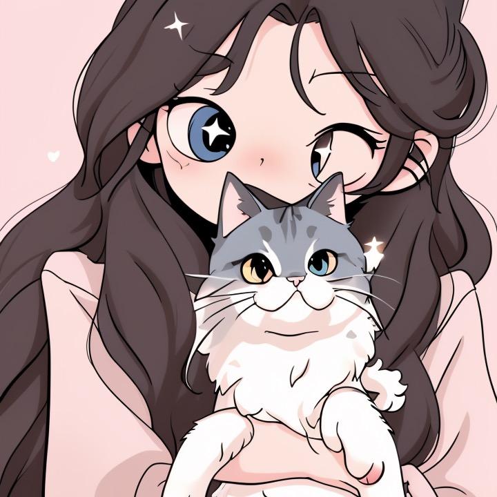 一只招财小铃铛猫