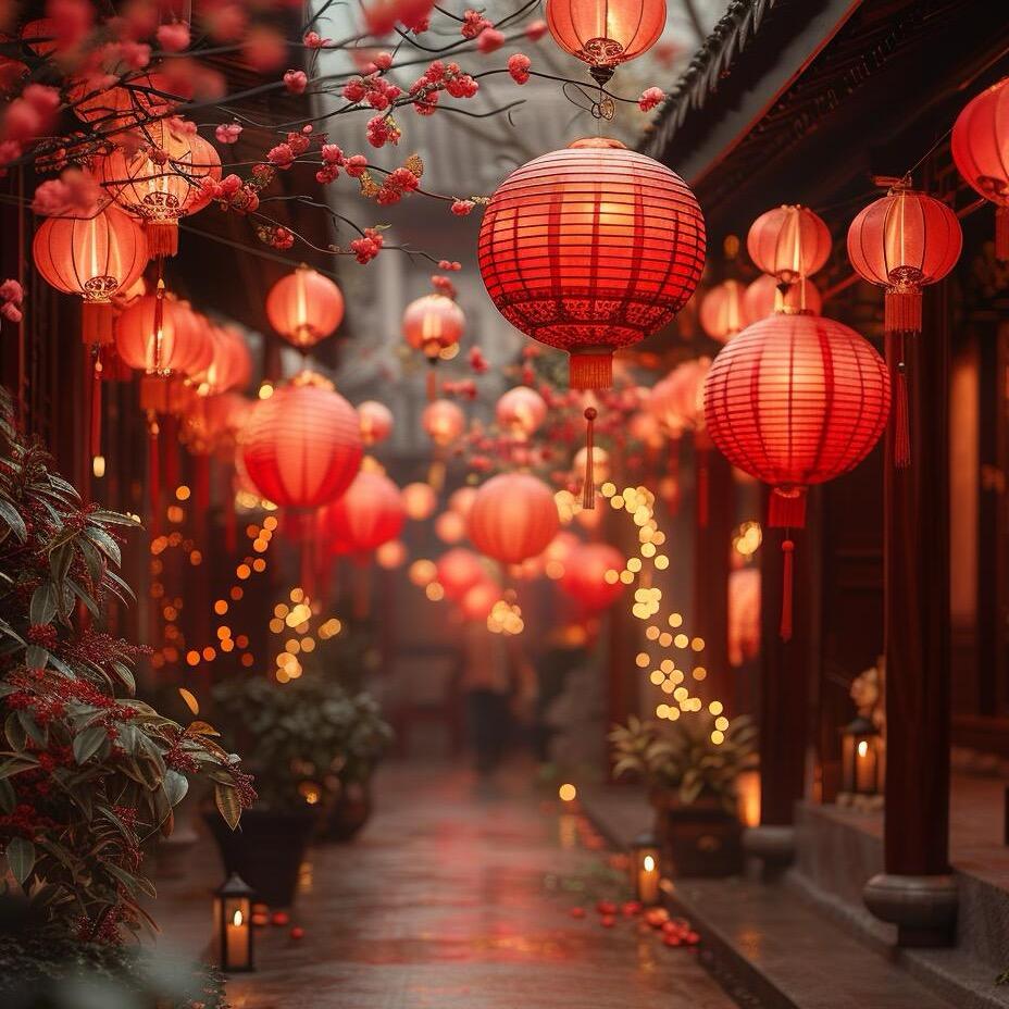 灯火万家