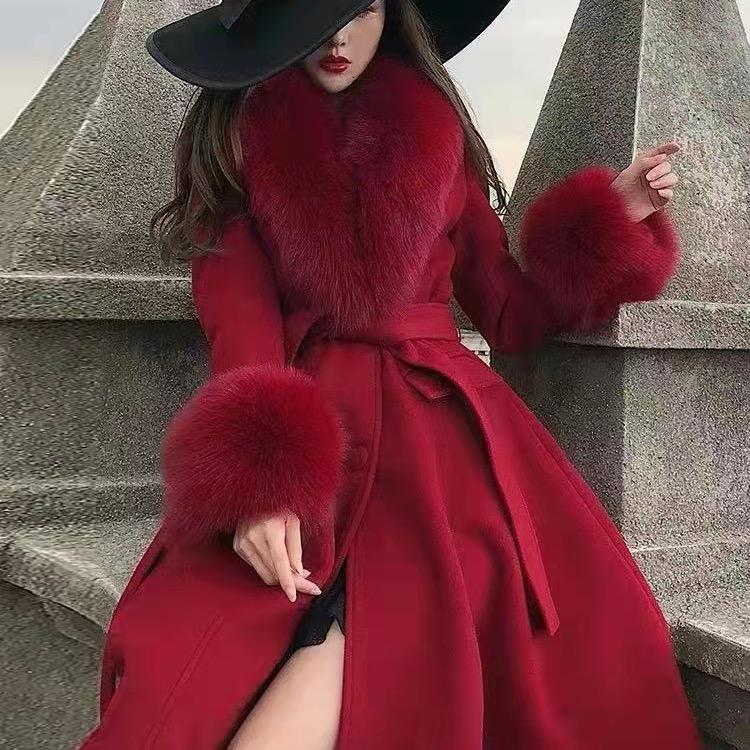 美天曼羊绒高端大衣