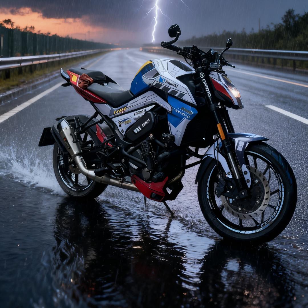 骑NK250🏍️的男摩