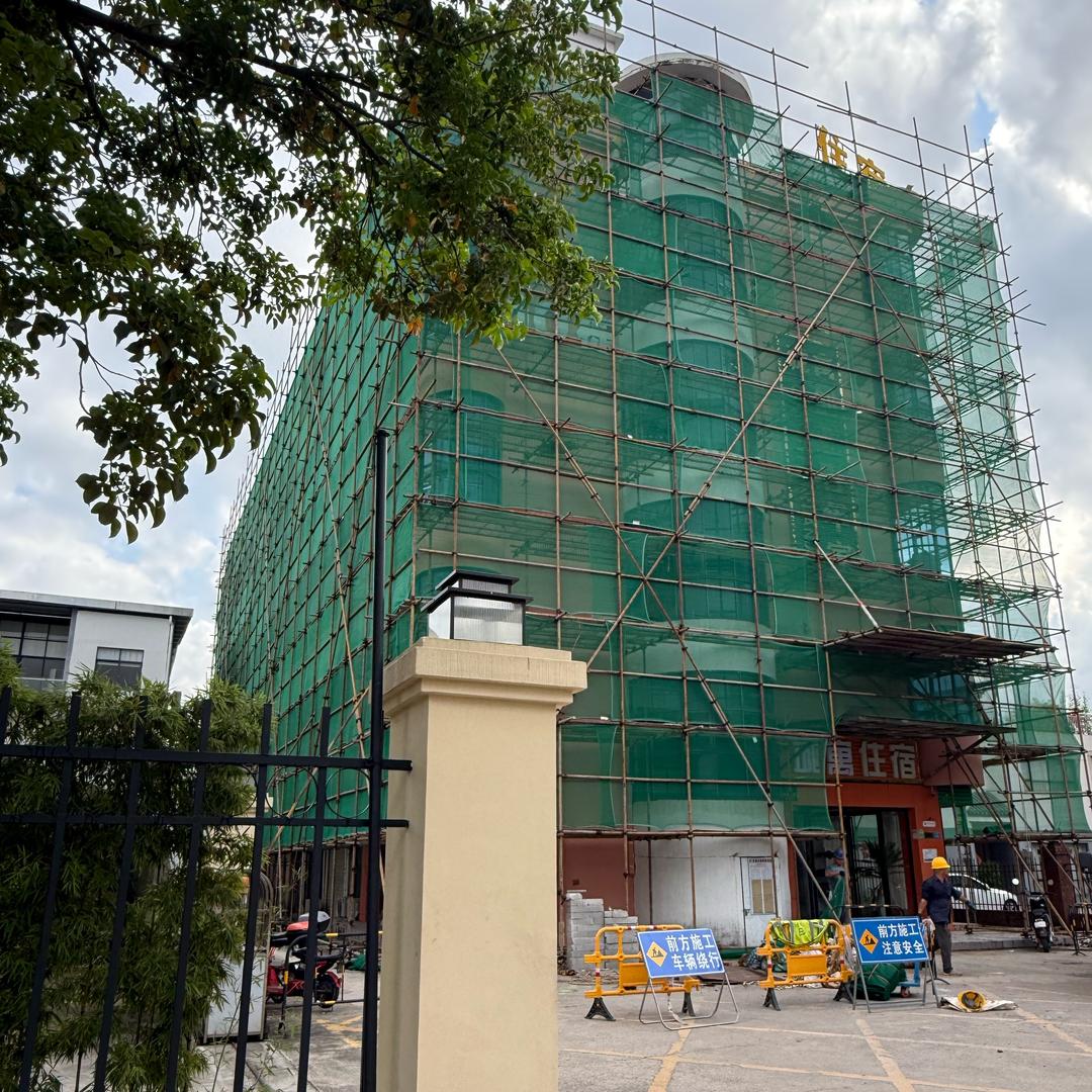 东莞茶山本地专业搭竹棚钢管架