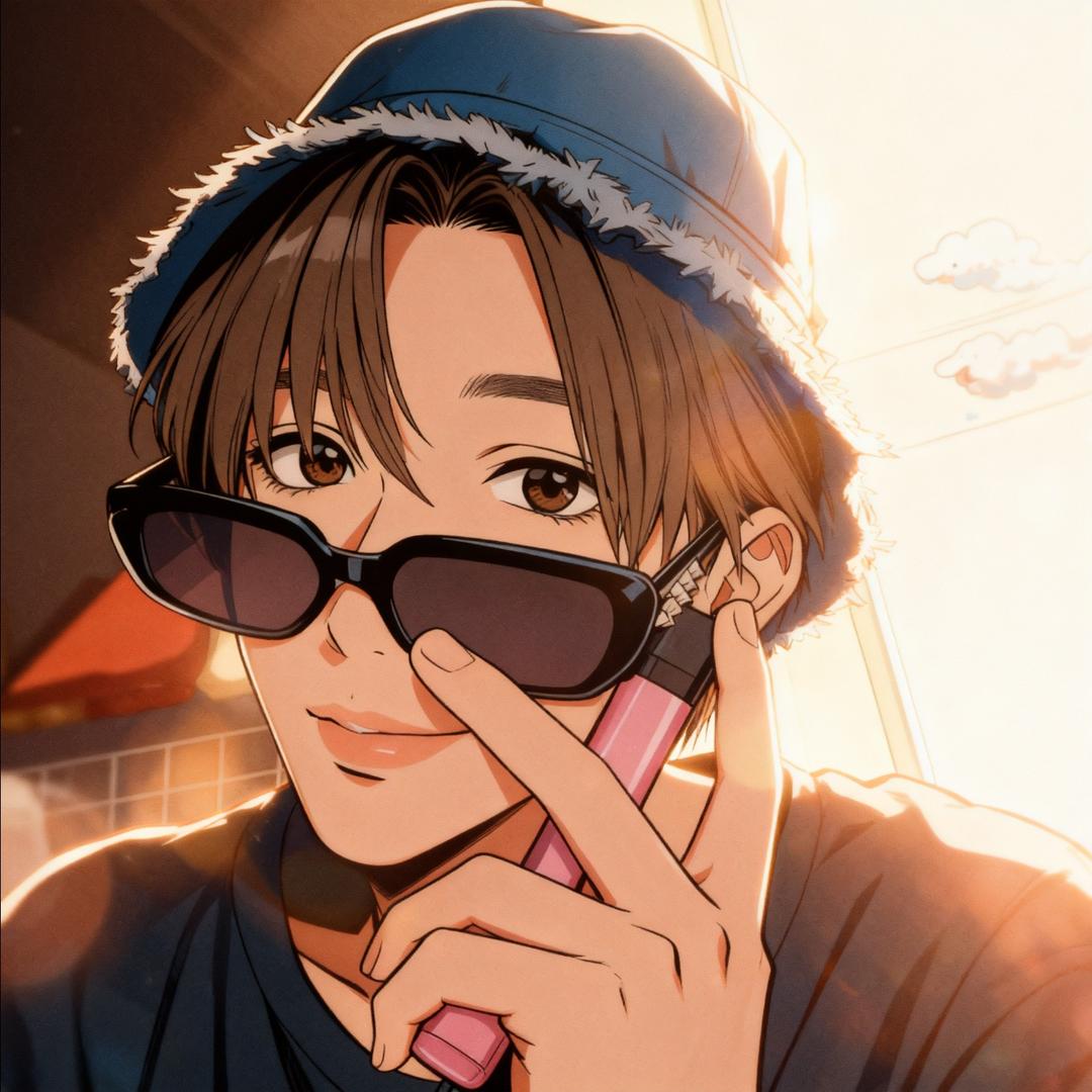 加菲猫爱豆—天天发呆