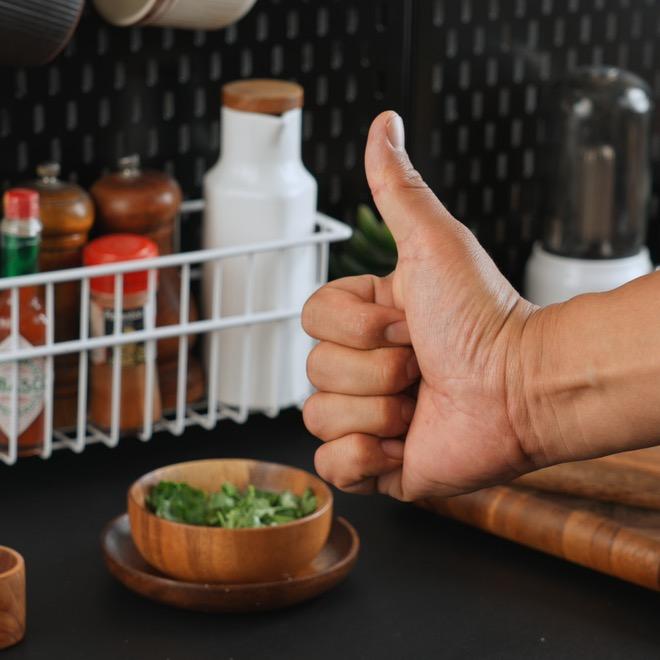 老李会吃不会做