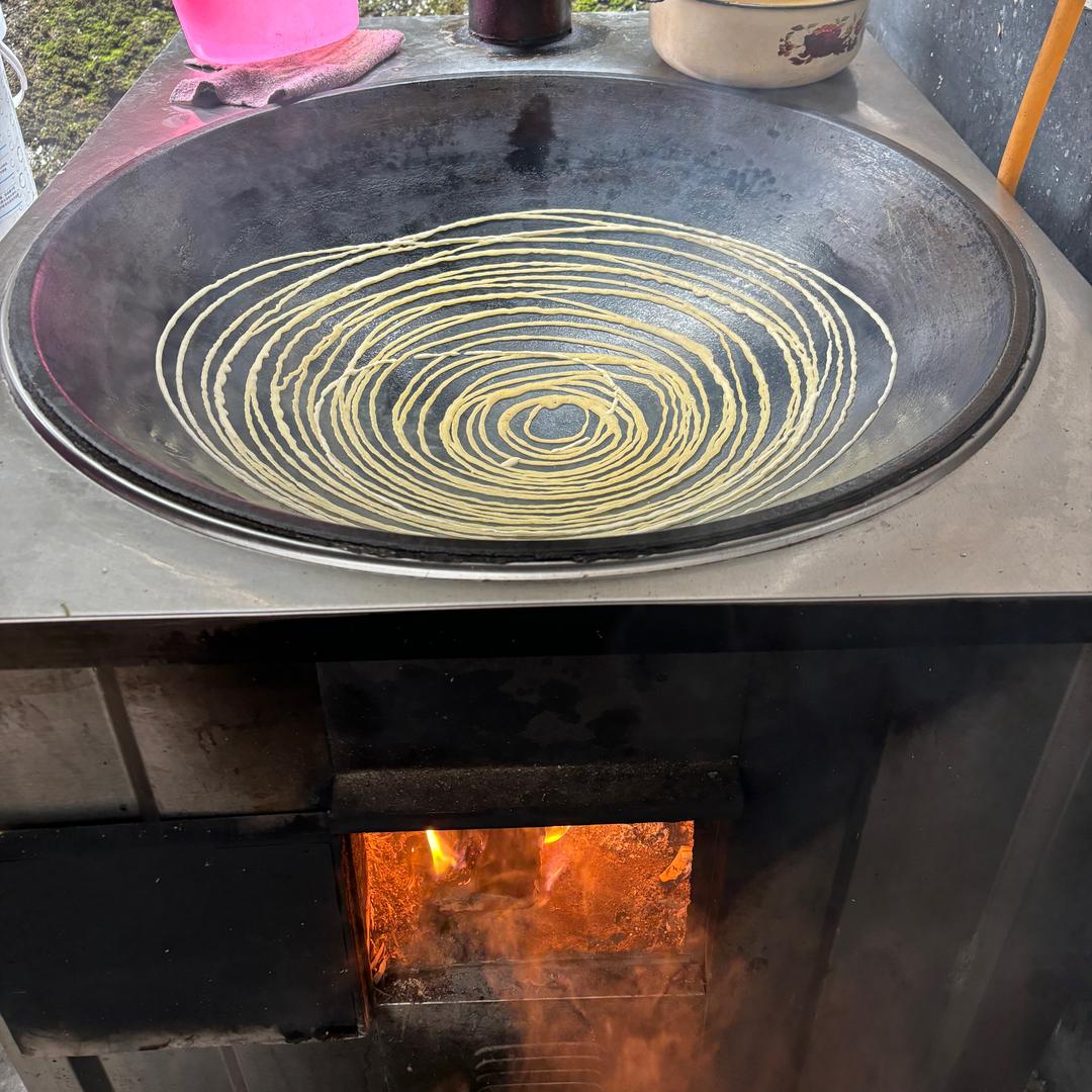 恩施手工柴火豆皮儿