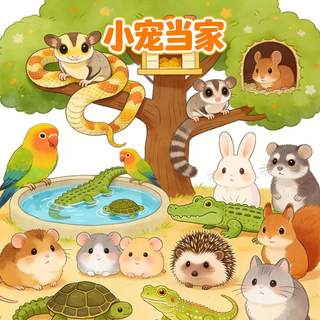 小宠当家回收各种异宠爬宠置换