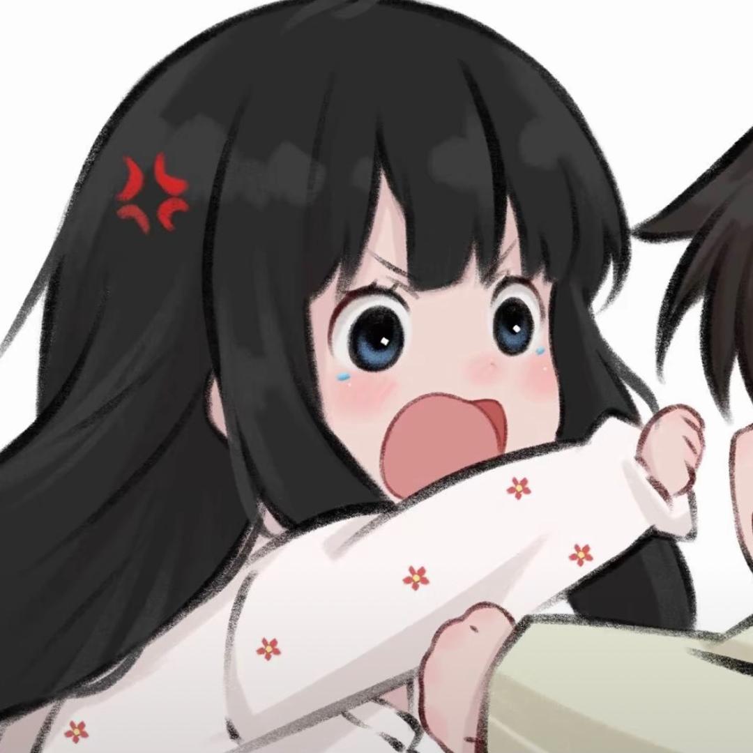美女也会emo.