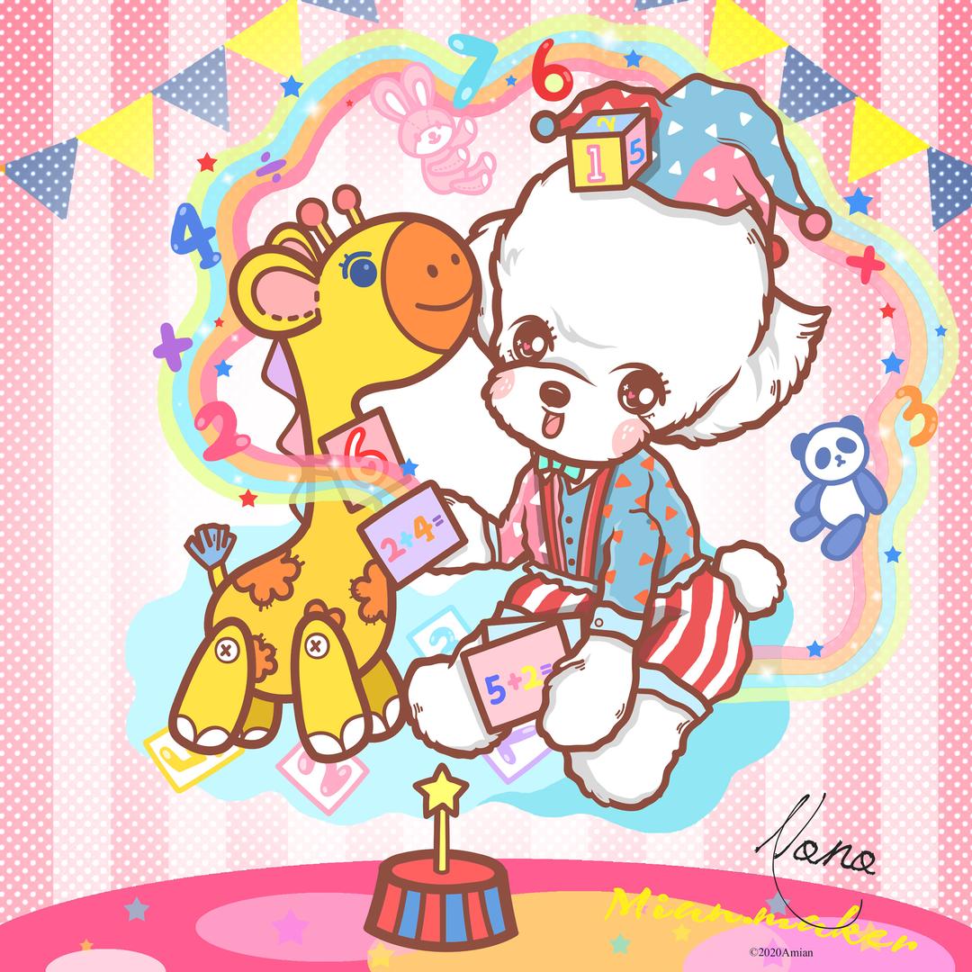 精灵小白熊