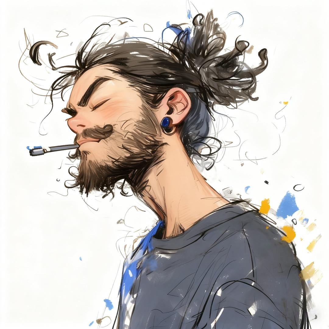 落日的黄昏