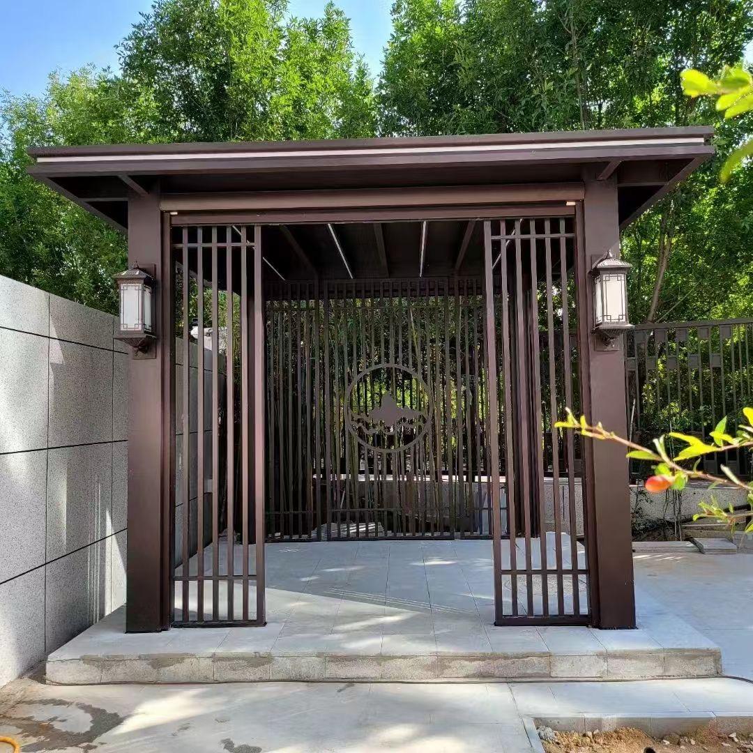 驰优铝艺凉亭大门护栏厂