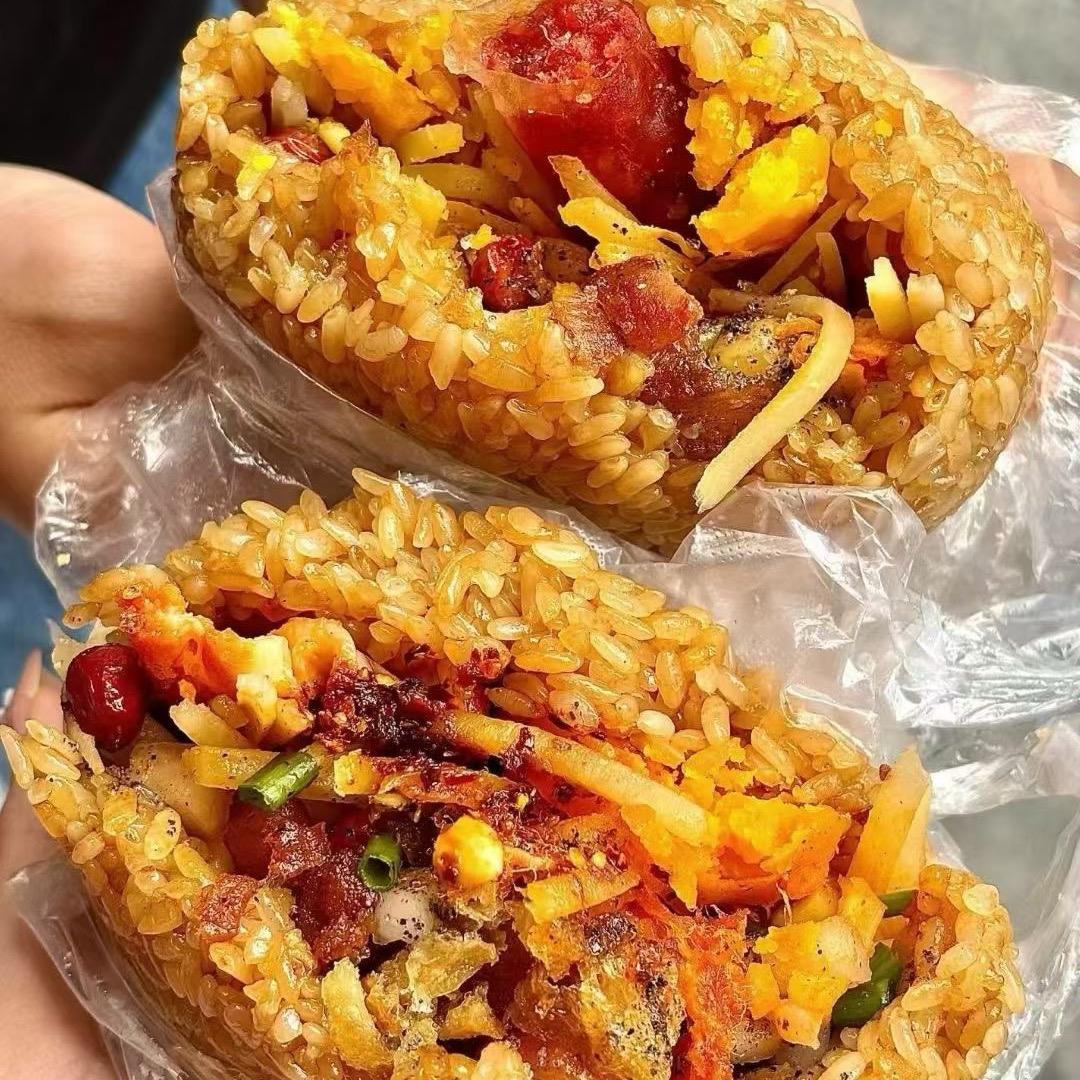 通州最好吃的糯米饭团