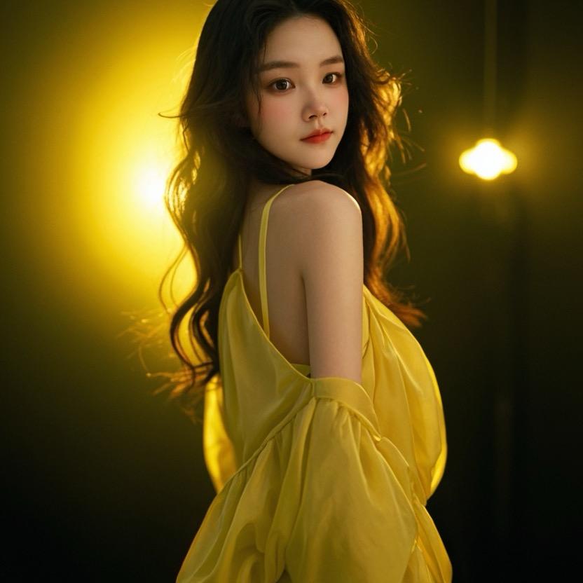 一朵白莲