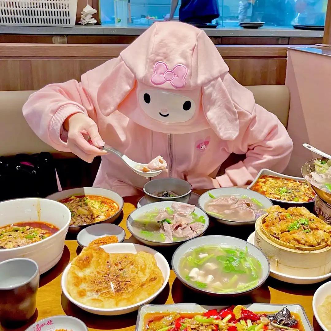 吃饭香香哒