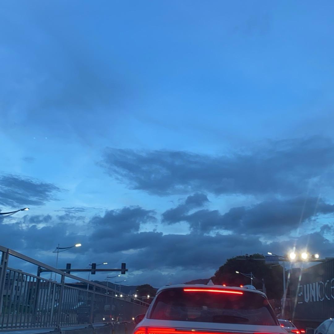 在路上…