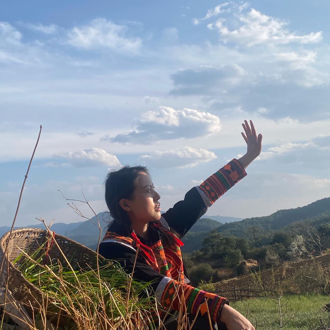 农村小花收山货哦