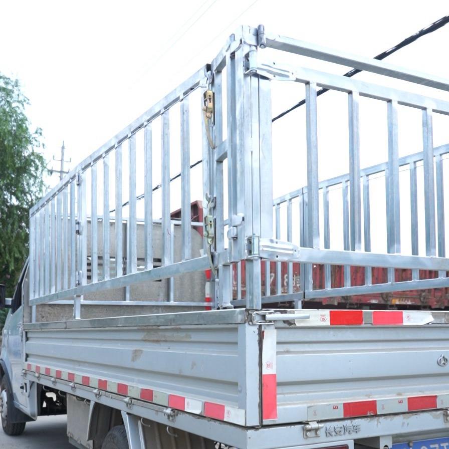 百瑞平板车折叠高栏