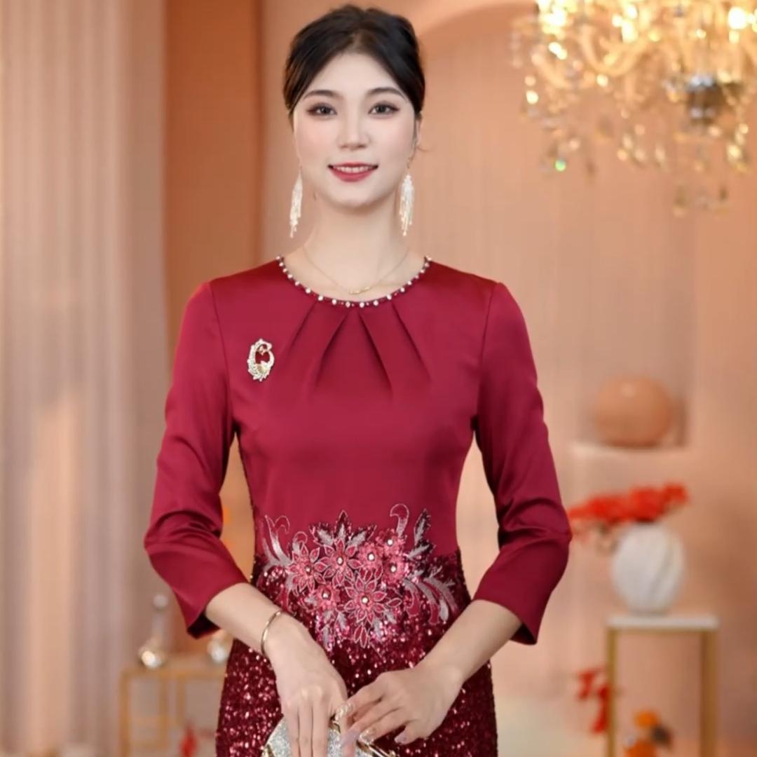 靓辰高定妈妈礼服
