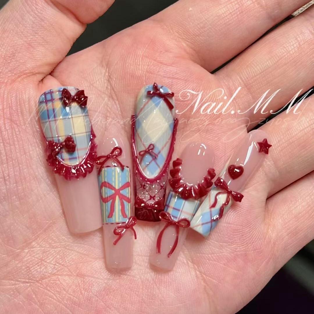 兔子手工穿戴甲(包贴)