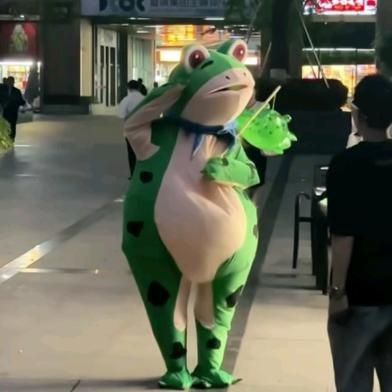 我真的很喜欢这只青蛙🐸