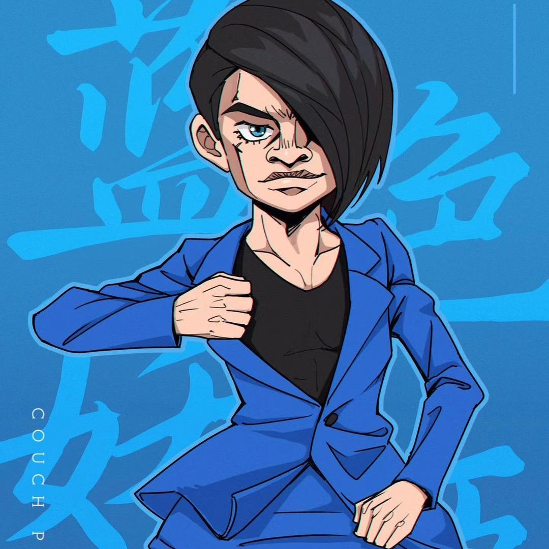 蓝色妖姬小浪