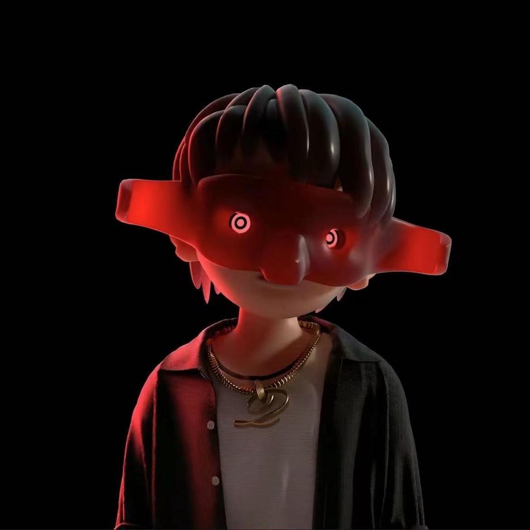 憨憨微笑