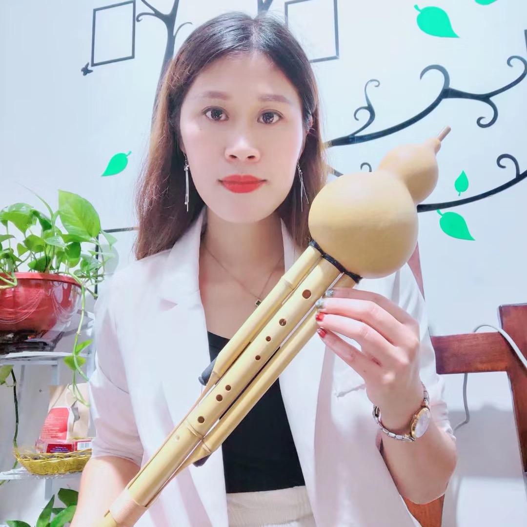 纯羽（乡语）葫芦丝制作