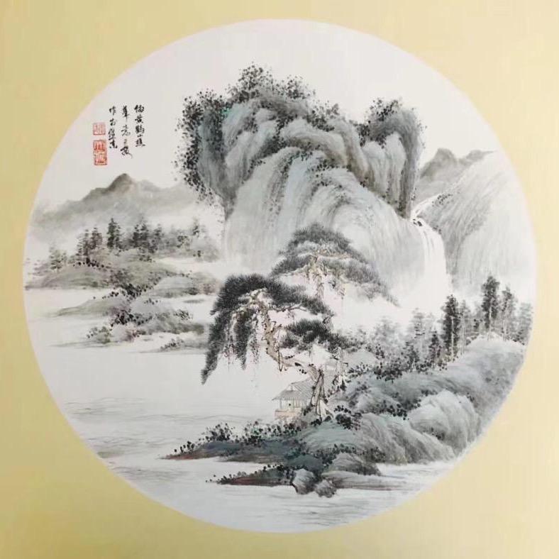 灵岛的抗日女神头像