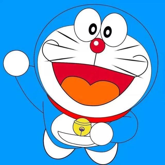 开心的蓝胖子