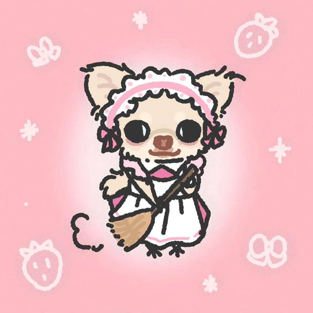屁屁镶钻的闪腚公主