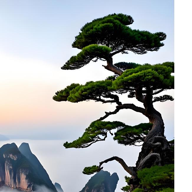 潮岸造型松基地